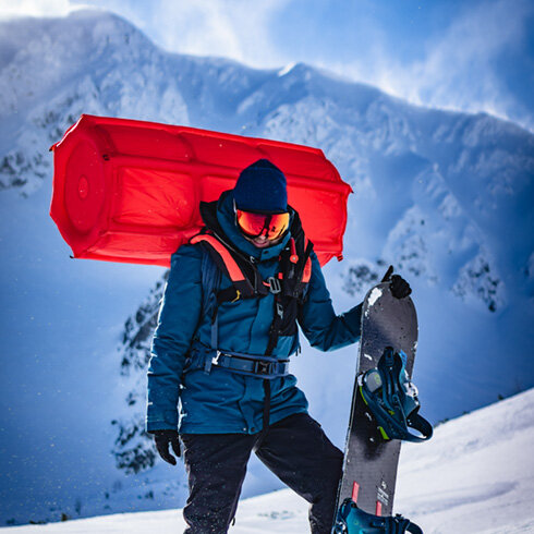 問屋直販雪崩用エアバッグ　ブラックダイアモンド　サーガ40　NANI様専用 登山・クライミング用品