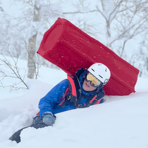 雪崩用エアバッグ AEROSIZE VEST ONE - 商品紹介 - 山岳医療救助機構